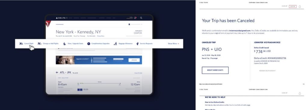 delta cancel flight