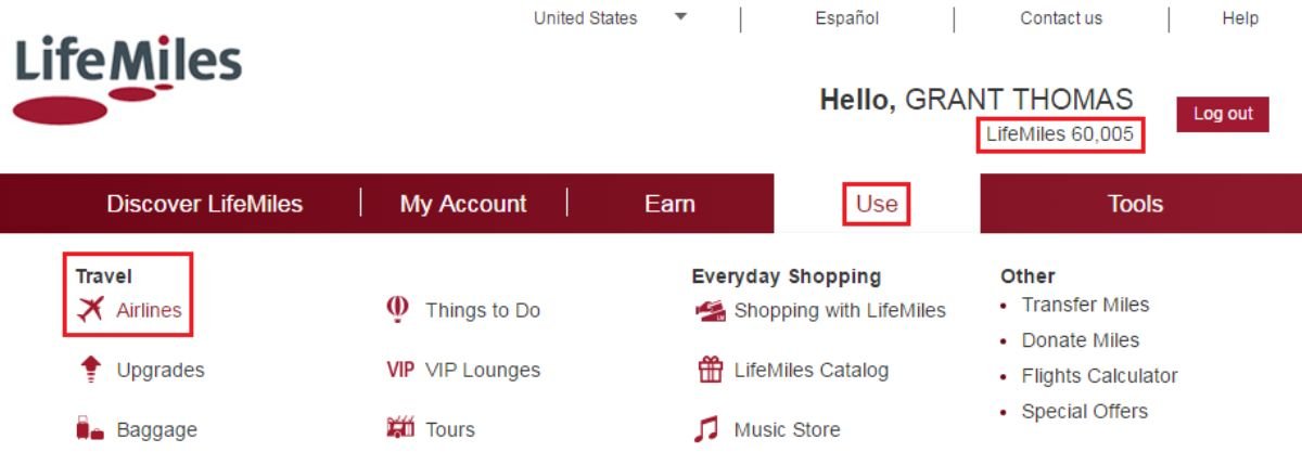 avianca book with miles
